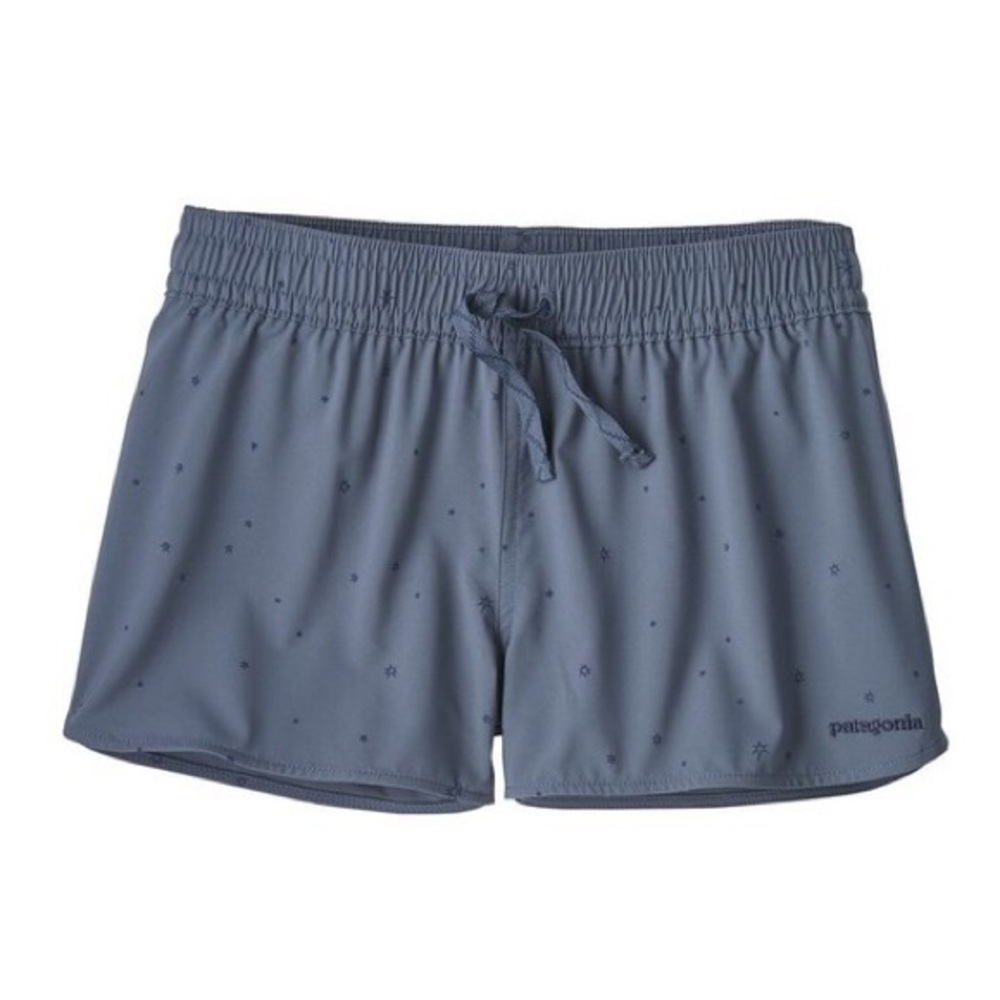 Patagonia Micro Shorts - 2” Dolomite Blue Stars
